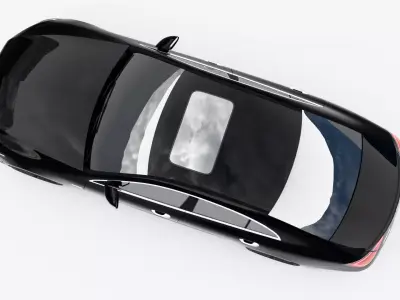 Mercedes-Benz CLS53 AMG 2022 Low-poly 3D model