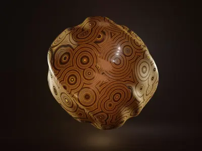 Abstract Orb 3D model