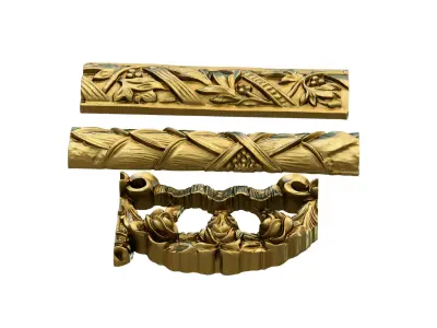 classic decor ornament 12 3D model