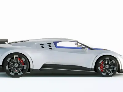 Bugatti Centodieci 2020 3D model