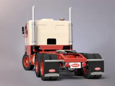 Peterbilt 352 Truck 3D model
