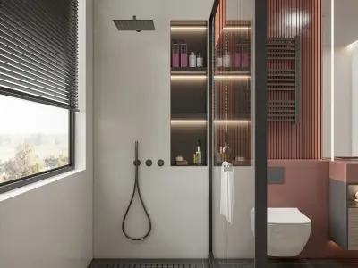Bathroom 73 3D model