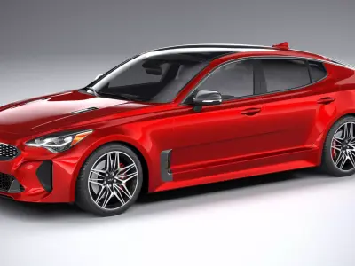 Kia Stinger GT 2022 3D model