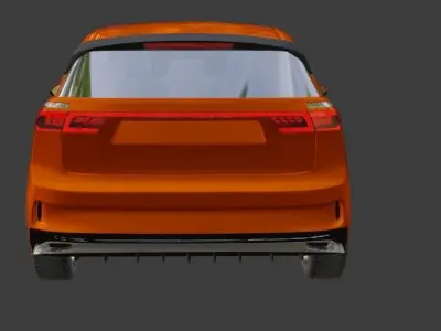 2022 Brandless Car 3D model
