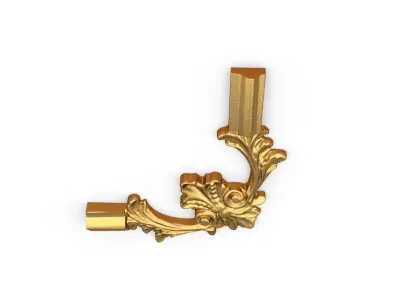 Classic decor ornament 334  3D model