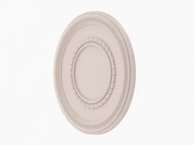 Classic Ceiling Medallion 43 3D model