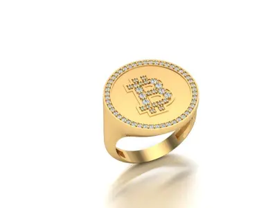 Signet Ring 3D print model purchase