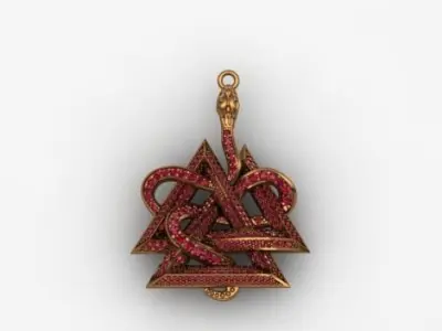 snak 3 3D print model