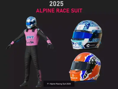 F1 Race Suit Pack 2025