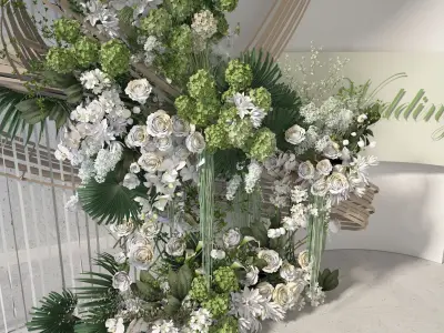 Floristry Fine art display 3D model