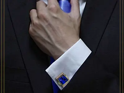 Cufflinks MAGIC BOX 3D print model