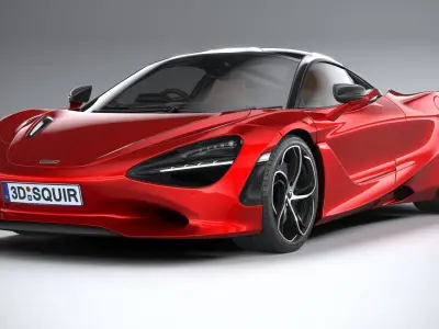 McLaren 750S 2024 3D model