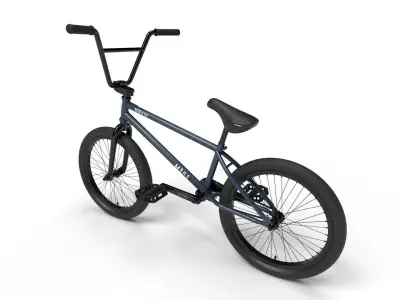 Haro Hoover BMX Blue 3D model