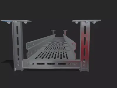 wrlm 150x300 project eletrocalha Low-poly 3D model