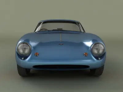 TVR Grantura mk 1 3D model