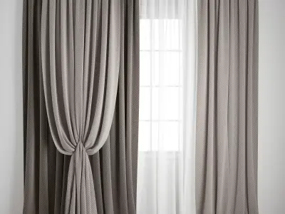 Curtain 501 3D model