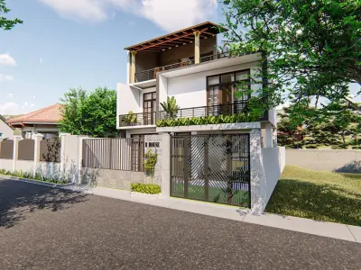 Exterior  interior high quality 3d House  model  3D model
