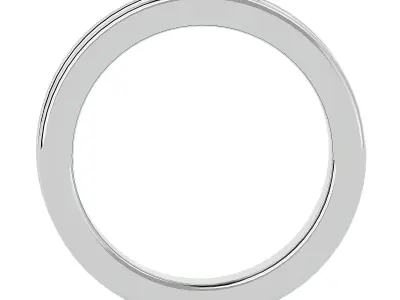 Band ring model 3D print model