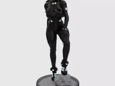 FREE Figure REIKA SHIMOHIRA 01 Free 3D print model