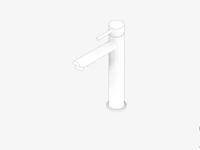 Vessel Mixer - Luxury - Pin Low-poly 3D model