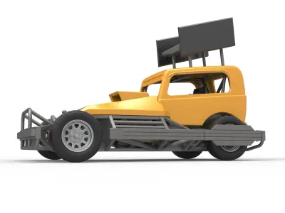 New Zealand Superstock car Scale 1 to 25 3D print model