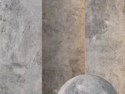 Concrete Material 8K-Seamless-Tileable-DrCG No 112 3D model