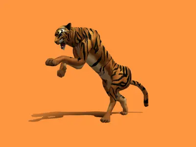 LordCheetah Low-poly 3D model