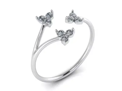 Jewelry Female Ring 3D print model purchase