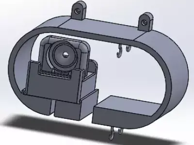 APPLE HOLDER WALLMOUNT 3D print model