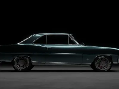 1966 Nova SS 3D model