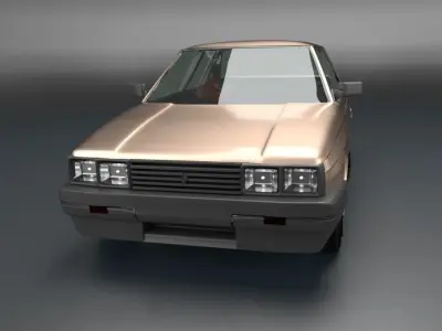 RENAULT 11 OLD CAR  3D model