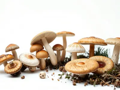 Mushroom Forest Collection model pack Low-poly 3D model