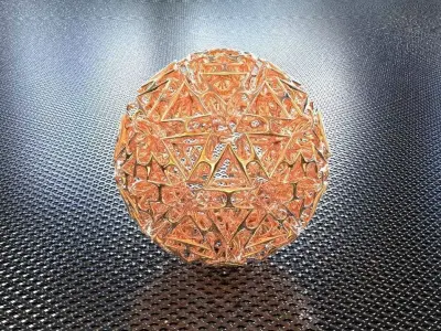 BRO SPHERE STRUCTURE 3D print model