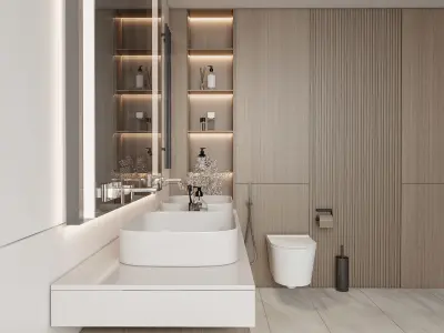 Bathroom 100  3D model