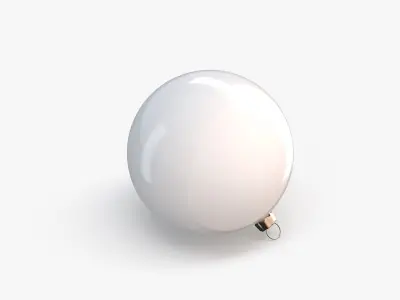 Christmas Ball Low-poly 3D model