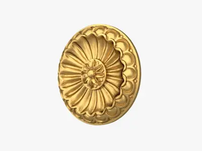 Classic decor ornament 265 3D model