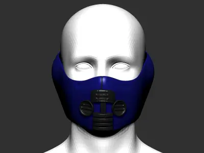 helmet high poly sculpt 3d printable 3D model 3D model