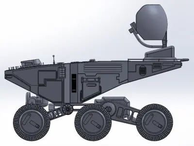 Exploration Rover 3D print model
