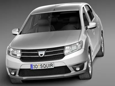 Dacia Logan 2013 3D model