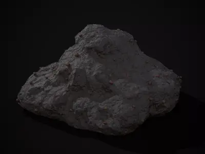 Bear Poop Low-poly 3D model