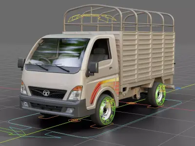 Tata Ace Cargo Truck 3D model