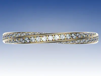 Ring Everlasting Love 3D print model