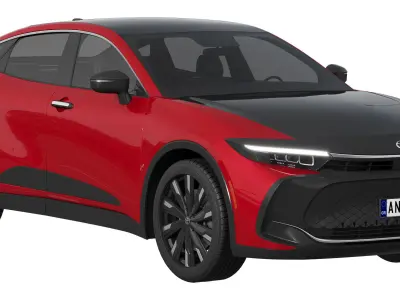 Toyota Crown 2023 3D model