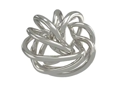 Abstract Shape v22 001 Low-poly 3D model