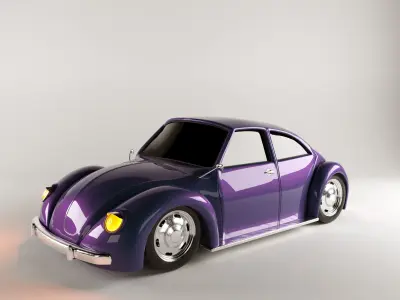 beetle volkswagen 3D model