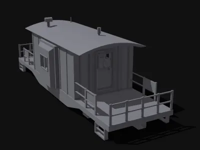 Transfer Caboose 3dprint  3D print model