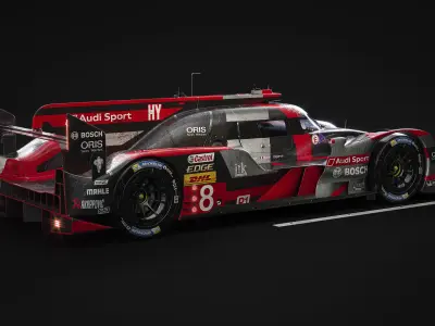 Audi R18 3D model
