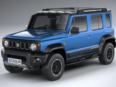 Suzuki Jimny 4expedition 5door 2024 3D model