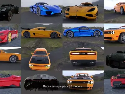 Race cars epic pack