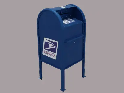 Mailbox mail box Free 3D model